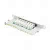 Good Connections Patchpanel 10Cat. 6 8-P. 0,5 HE lichtgrijs