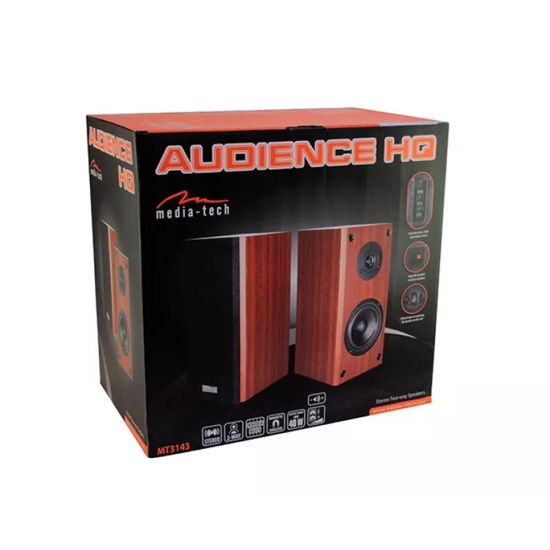 Luidspreker Audience HQ MT3143 (2x 20W RMS) stereo MT3143K