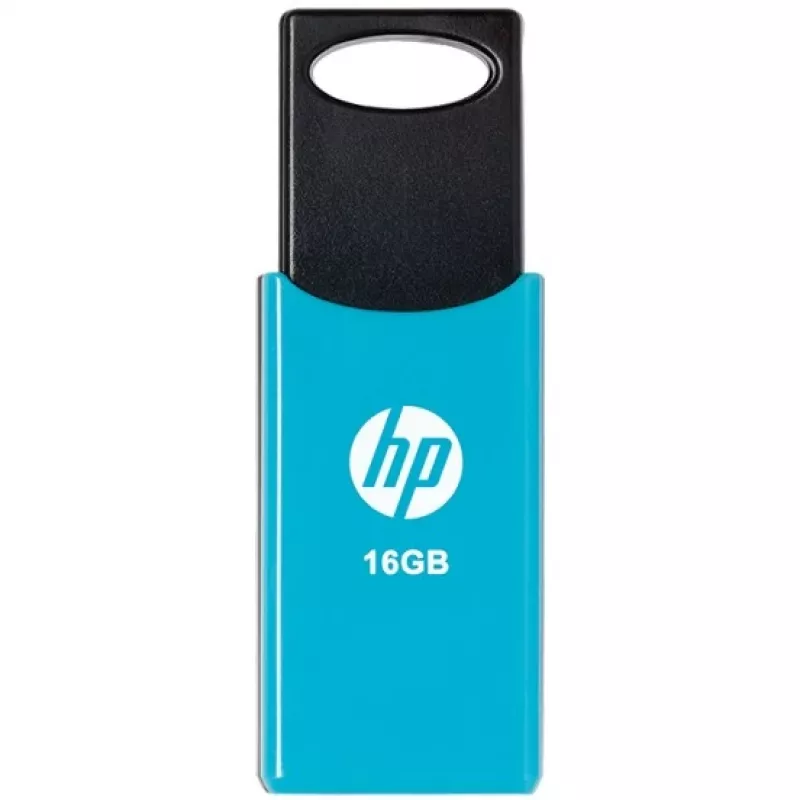 HP v212w USB-stick 16 GB USB Type-A 2.0 zwart, blauw