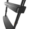 Trampolineladder HUDORA universeel 70–100 cm, zwart, verstelbare veiligheidstrappen