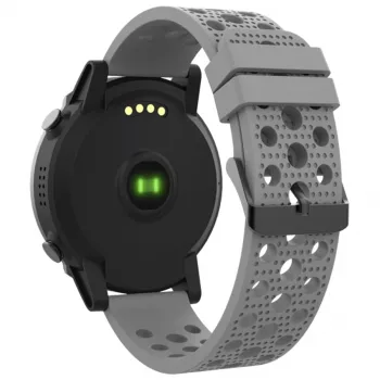 Denver SW-660 GPS-smartwatch, 1,3" AMOLED, grijze band