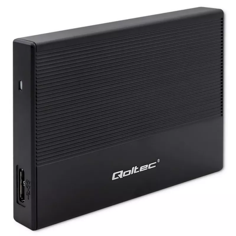 Behuizing voor 2,5-inch SATA-SSD/HDD QOLTEC 52277 USB 3.0