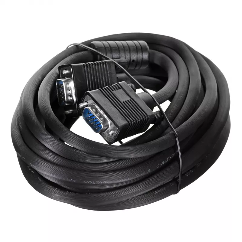 Gembird CC-PPVGA-5M-B VGA-kabel VGA (D-Sub) zwart