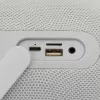 Draagbare luidspreker White Shark GBT-619 Idakka wit