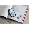 Beschermhoes iKins voor iPhone XR – zwart Poppin Rock-design