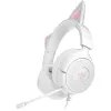 Headset Razer Kraken Kitty V3 X — gaming-headset met RGB-verlichting, licht ontwerp, ingebouwde microfoon