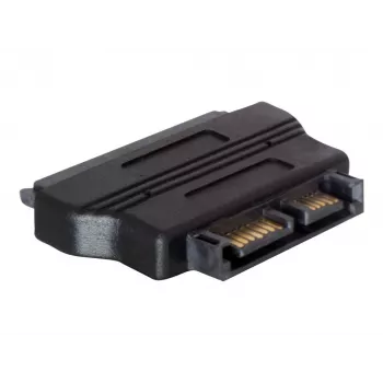 Adapter SATA SATA 22-pins BM SATA 13-pins M zwart DeLOCK