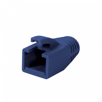 Logilink | RJ45-stekker trekontlasting, 8,0 mm (50 stuks) | MP0035B | blauw