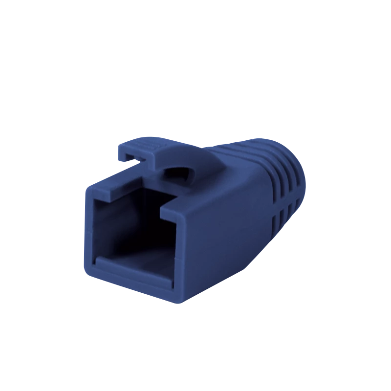 Logilink | RJ45-stekker trekontlasting, 8,0 mm (50 stuks) | MP0035B | blauw