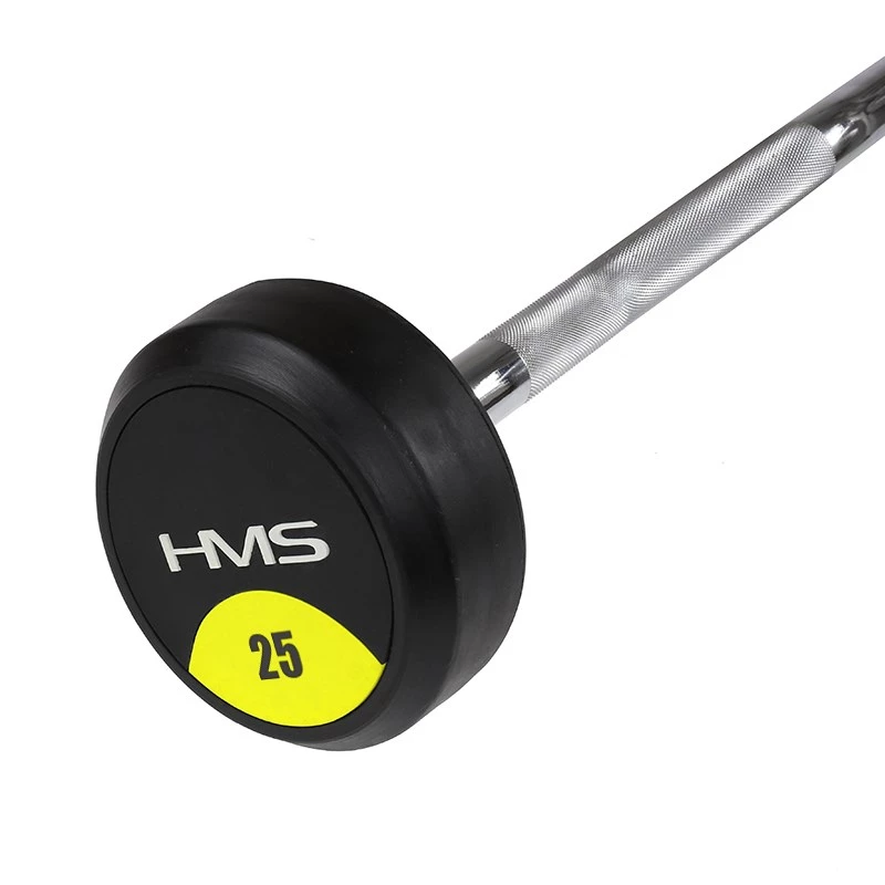 HMS GSL25 vaste halterstang/rubberen gebroken stang 25 kg