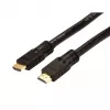 HDMI-kabel ROLINE 14.01.3452 15 m 2 x HDMI Type-A stekker zwart