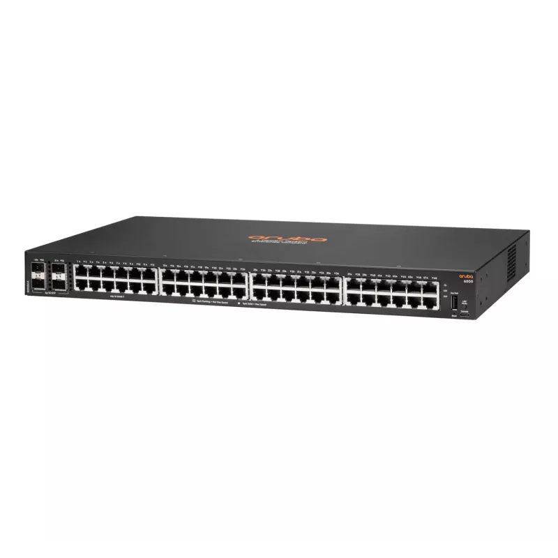 HPE Aruba Networking CX6000 52-poorts switch (R8N86A) [48x Gigabit LAN, 4x SFP]