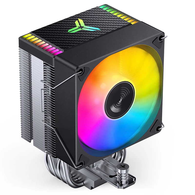 Jonsbo CR-1400 EVO ARGB CPU-koeler, 92 mm, zwart