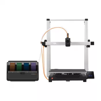 3D-printer AnyCubic Kobra 3 Max Combo — bouwvolume 420×420×500 mm, PETG/PLA, max. spuitmondtemperatuur 300°C, verwarmd bed 90°C, Wi-Fi