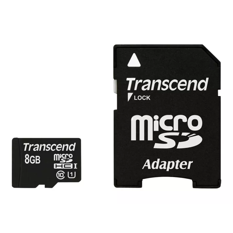 Transcend Premium - flashgeheugenkaart (microSDHC/SD-adapter inbegrepen)