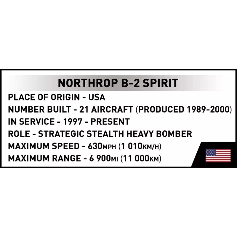 Cobi Northrop Grumman B-2 SPIRIT modelbouwpakket
