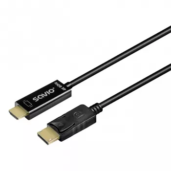Savio CL-189 videokabel-adapter 1,5 m stekker naar stekker
