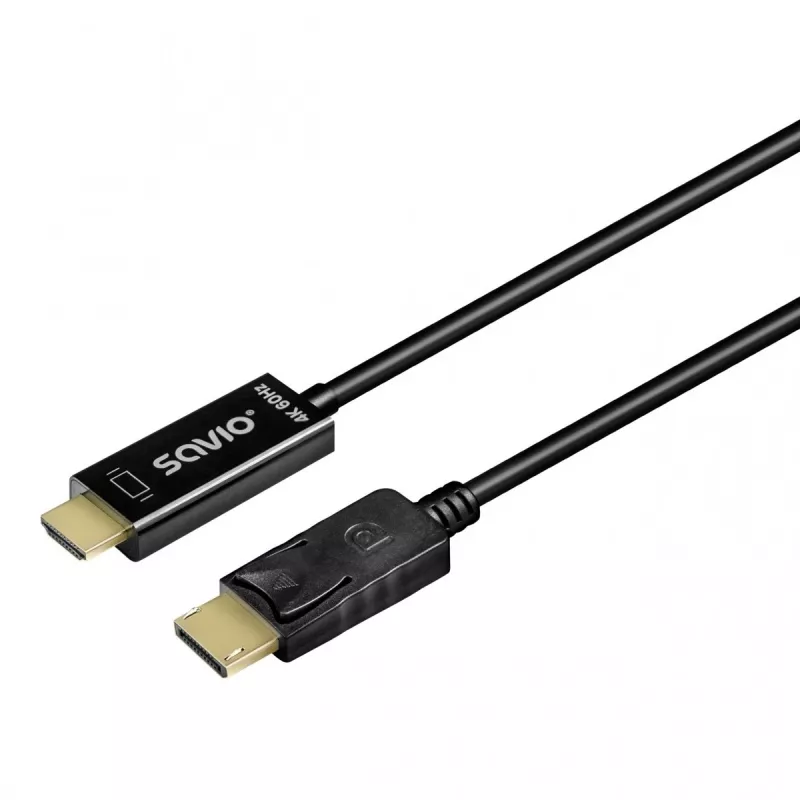 Savio CL-189 videokabel-adapter 1,5 m stekker naar stekker
