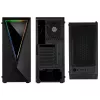 Kolink VOID RGB pc-behuizing (tower), zwart, met venster, led-ventilator, stoffilter
