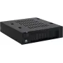 ICY DOCK - MB521SP-B - 2.5 single bay SAS/SATA HDD/SSD dock in 1x 3,5 front-inbouwschacht hot-swap wisselraam met aan/uit-schakelaar en uitwerptoets