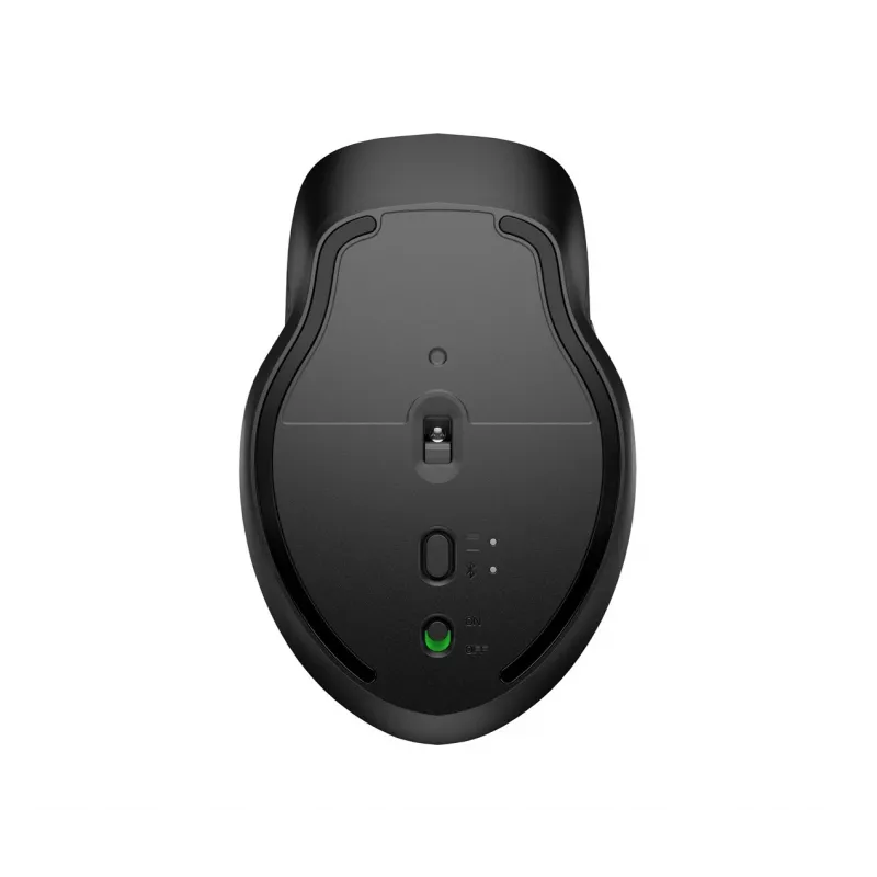 HP 435 draadloze multi-device muis, dubbelhandig, RF draadloos + Bluetooth, 4000 DPI, zwart