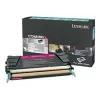 Lexmark - tonerpatroon - 1 x magenta - 6000 pagina's - LRP / LCCP (0C734A1MG)