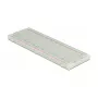 Breadboard DELOCK 18313 — soldeervrij prototyping-board, kunststof, 55×165×9 mm, wit