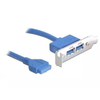 USB 3.0-kabel DeLOCK 82976 2 x USB 3.0-A 0,4 m