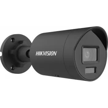 IP-beveiligingscamera Hikvision Pro Series 6 MP Darkfighter vaste mini-bullet, 6 MP, 1/2,4-inch CMOS, 114,8°×60° gezichtsveld, 30 fps, bedraad, binnen/buiten, plafond/muur, zwart