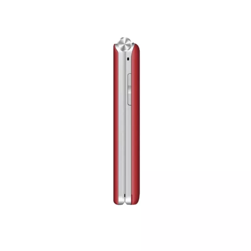 Maxcom MM835L 4G klaptelefoon, Dual SIM, 3,5 inch (8,89 cm), USB-C, rood