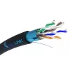 Netwerkkabel Extralink Twisted Pair CAT5E FTP (F/UTP) V2 Outdoor 305M zwart