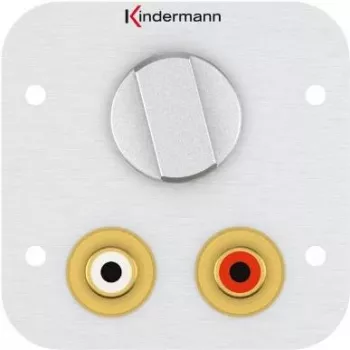 Stopcontact 2 x RCA Kindermann 7441000518