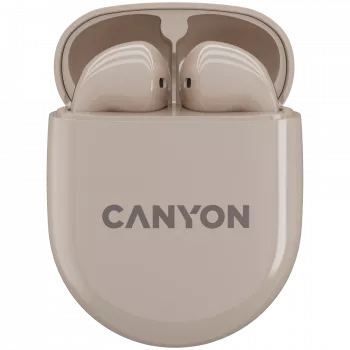 Canyon Bluetooth-headset TWS-6 Gaming Mode/BT 5.3 beige retail (CNS-TWS6BE)
