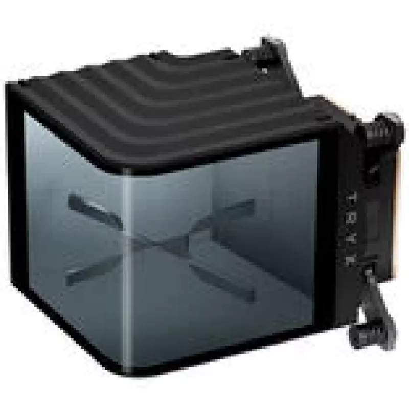 CPU-waterkoeler TRYX L-P0CL-DS0M-G0K met AMOLED-display – compatibel met Intel- en AMD-sockets