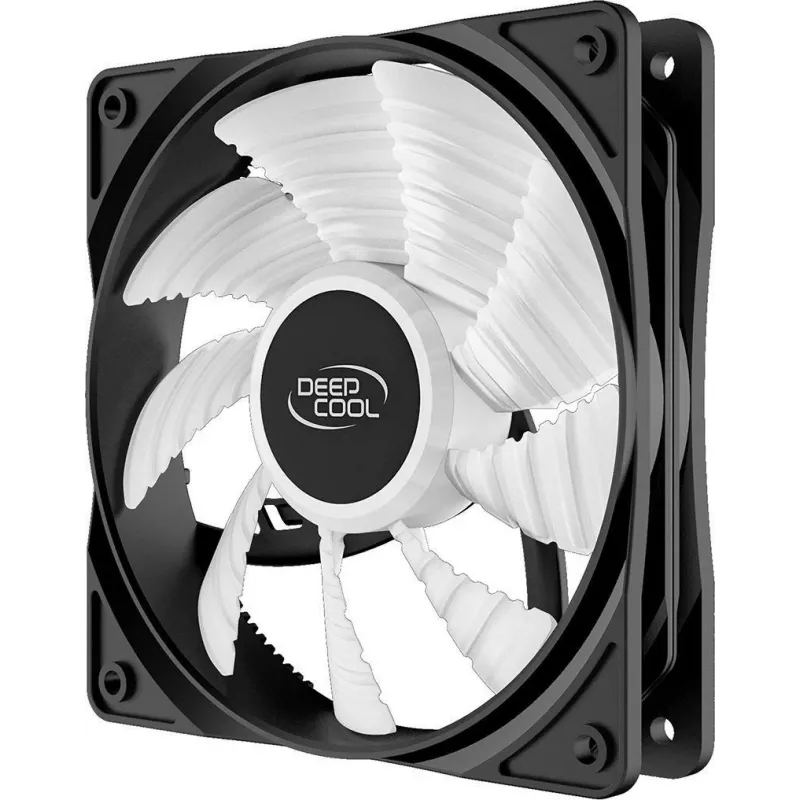 DeepCool RF120B behuizingsventilator 12 cm zwart, transparant 1 stuk