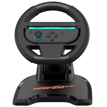 Racing wheel SUBSONIC SA5727-1 voor Nintendo Switch — instelbare gevoeligheid, kart-racer design