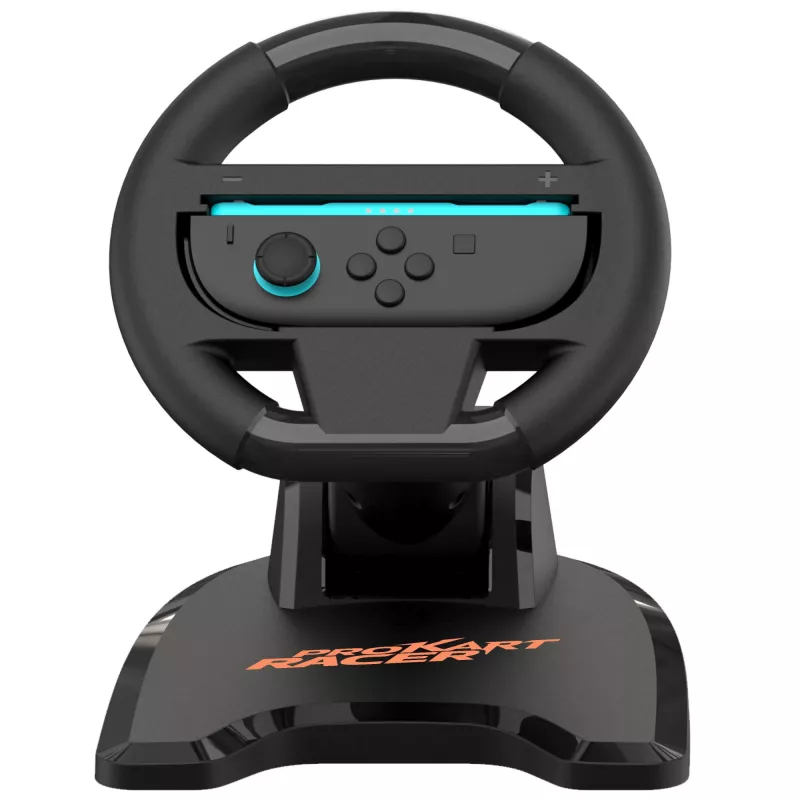 Racing wheel SUBSONIC SA5727-1 voor Nintendo Switch — instelbare gevoeligheid, kart-racer design