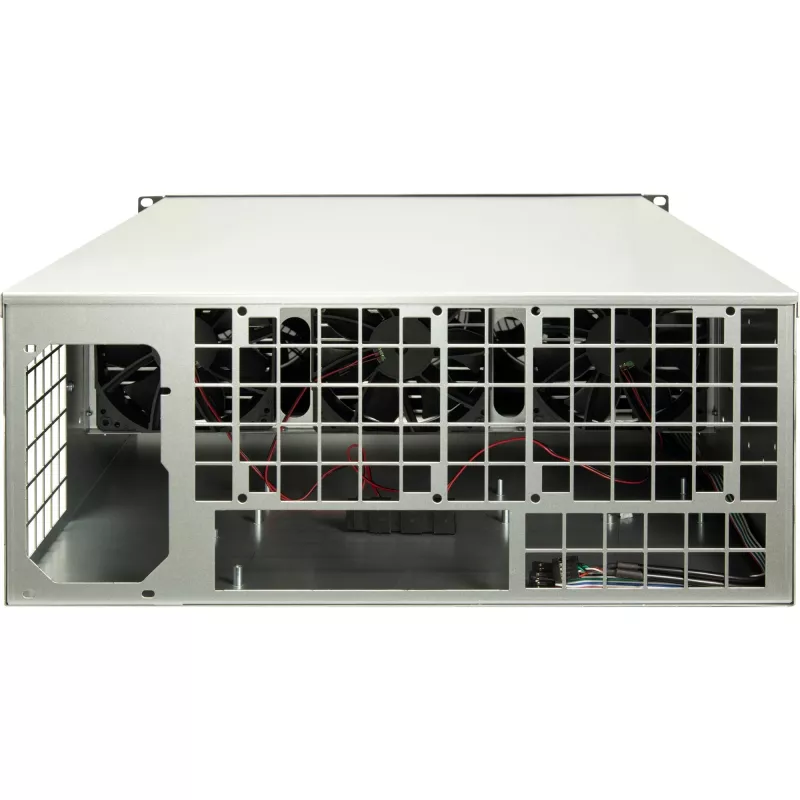 Computerbehuizing Inter-Tech 88887236 rack zwart, grijs