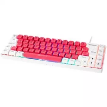 GAMIAC TKL69G SF gaming-toetsenbord, Kailh blauw - wit/rood