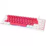 GAMIAC TKL69G SF gaming-toetsenbord, Kailh blauw - wit/rood