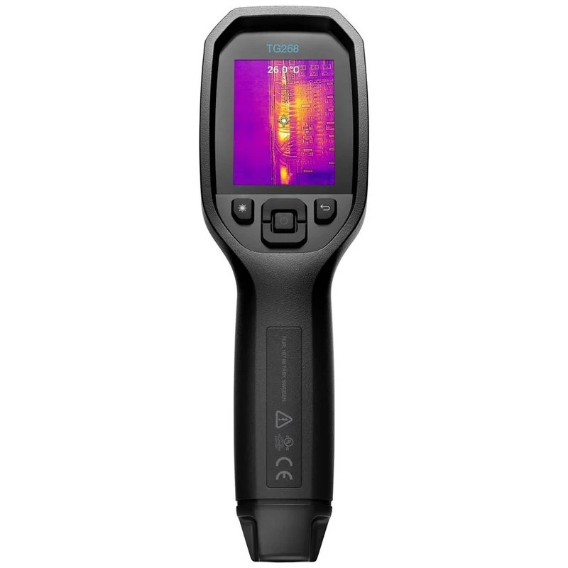 FLIR TG268 infraroodthermometer -25 tot +400°C zwart, ingebouwd display, LCD, 320 x 240 pixel