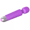 Clitoris-massageapparaat Erolab Wand-M paars oplaadbaar waterdicht