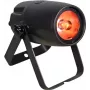 LED-spot EUROLITE PST-10 QCL 10W RGBW — compacte podium-/scènespot met RGBW-kleurmenging