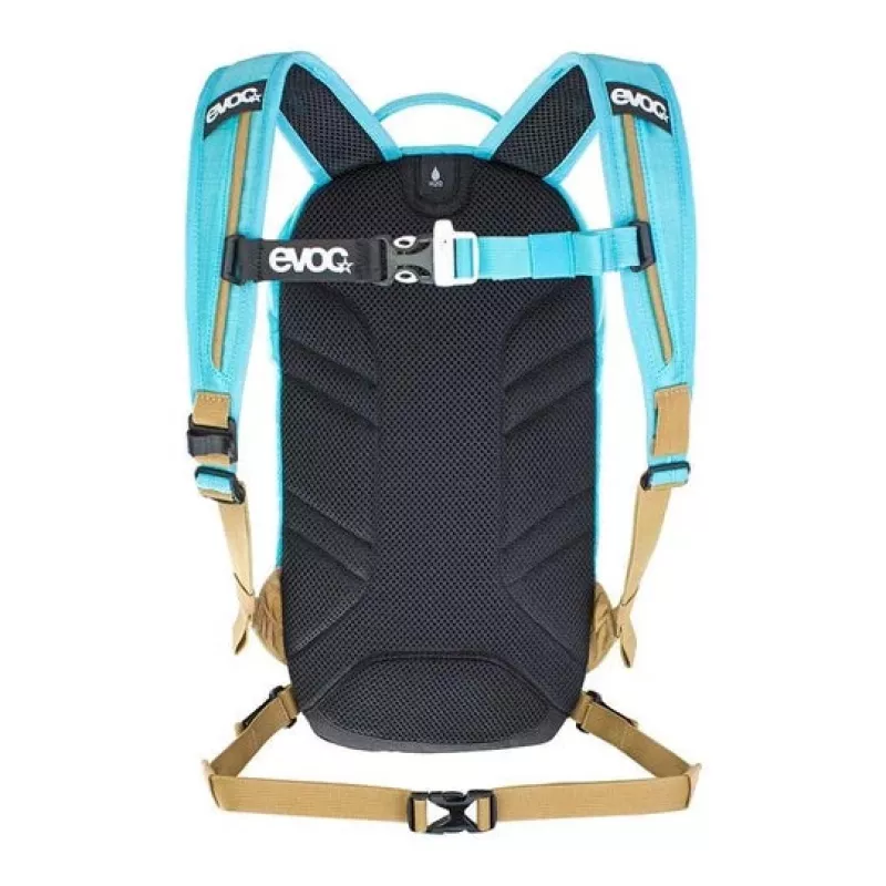 Sportrugzak EVOC Joyride 4 blauw goud 5L 2L drinkblaas