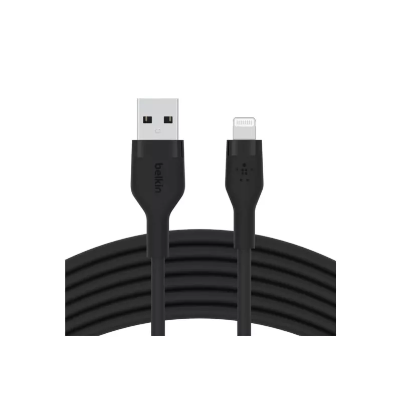 Belkin BOOST CHARGE Flex USB-A-naar-Lightning-kabel CAA008BT1MBK, 1 m, zwart