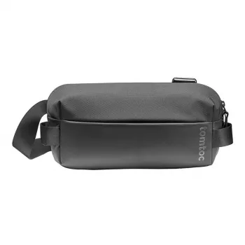 Schoudertas Tomtoc Explorer-T21 S — compacte metgezel voor het nodige, zwart
