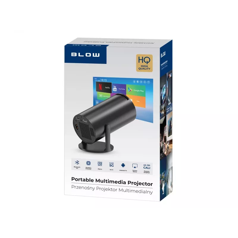 Projector BLOW 79-705 — 720p-resolutie, 3000 lumen