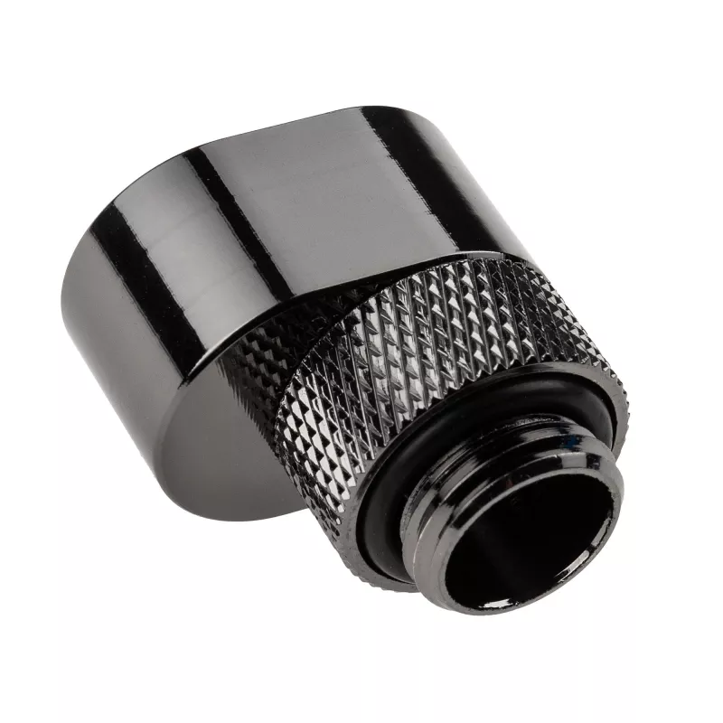 Rotary 7mm Offset Fitting XSPC G1/4 in zwart chroom van XSPC