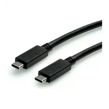 USB-kabel ROLINE 11.02.9057 USB 3.2 Gen 2 1m USB C zwart
