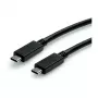 USB-kabel ROLINE 11.02.9057 USB 3.2 Gen 2 1m USB C zwart